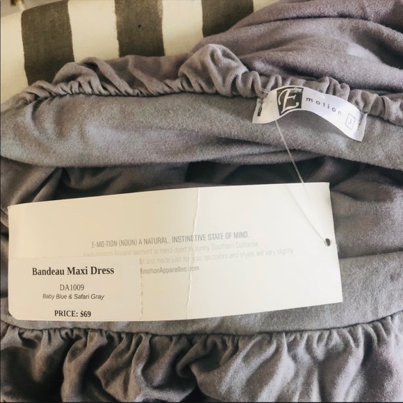 Emotion strapless tie dye maxi dress - Picture 6 of 7